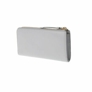 Chloe blue L leather zipper long wallet